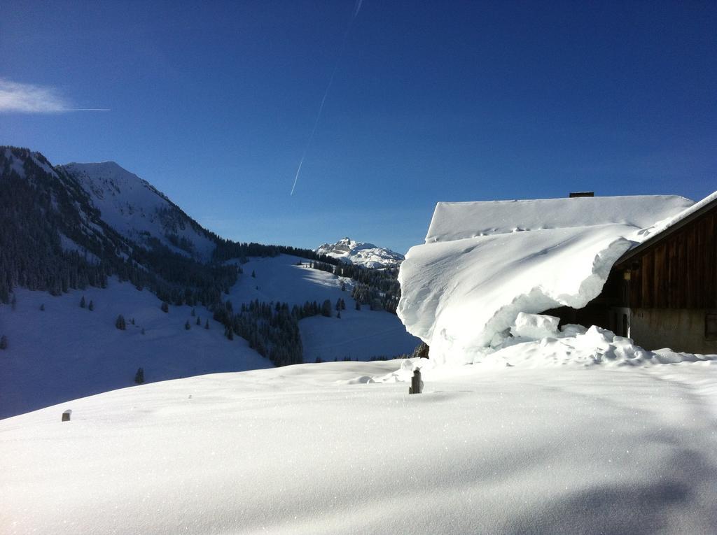 Hotel Le Relais Alpin Les Mosses ภายนอก รูปภาพ