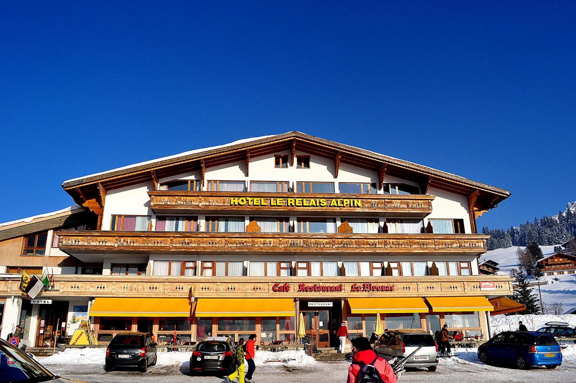 Hotel Le Relais Alpin Les Mosses ภายนอก รูปภาพ