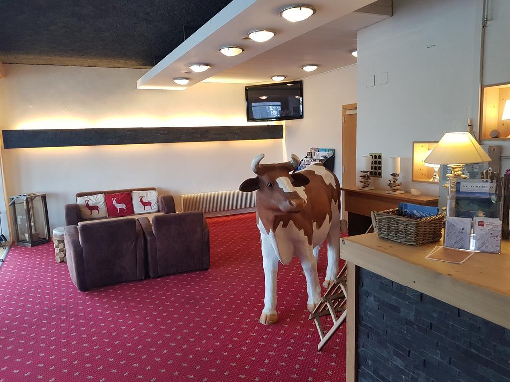 Hotel Le Relais Alpin Les Mosses ภายนอก รูปภาพ