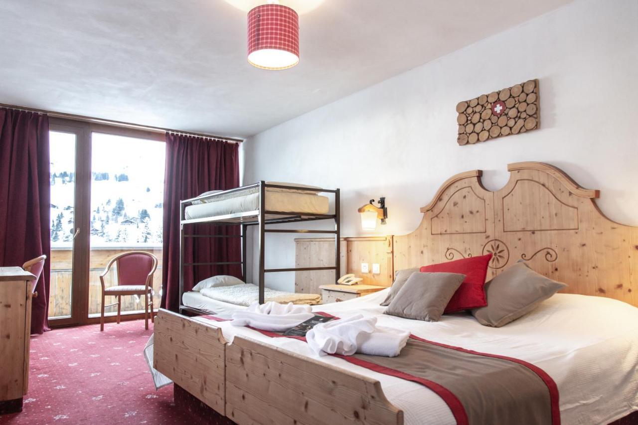 Hotel Le Relais Alpin Les Mosses ภายนอก รูปภาพ