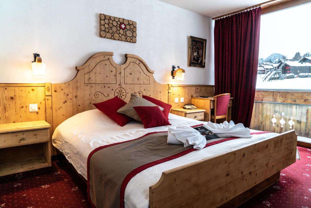 Hotel Le Relais Alpin Les Mosses ภายนอก รูปภาพ