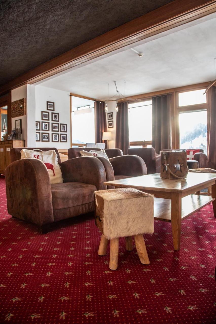 Hotel Le Relais Alpin Les Mosses ภายนอก รูปภาพ