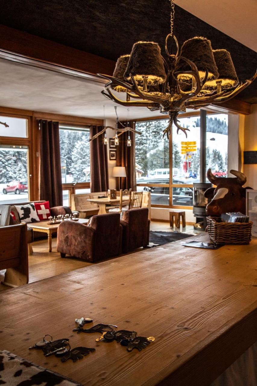 Hotel Le Relais Alpin Les Mosses ภายนอก รูปภาพ